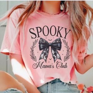 NEW Spooky Mama Graphic Tee Comfort Colors S-3X